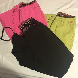 3 pair of scrub pants
